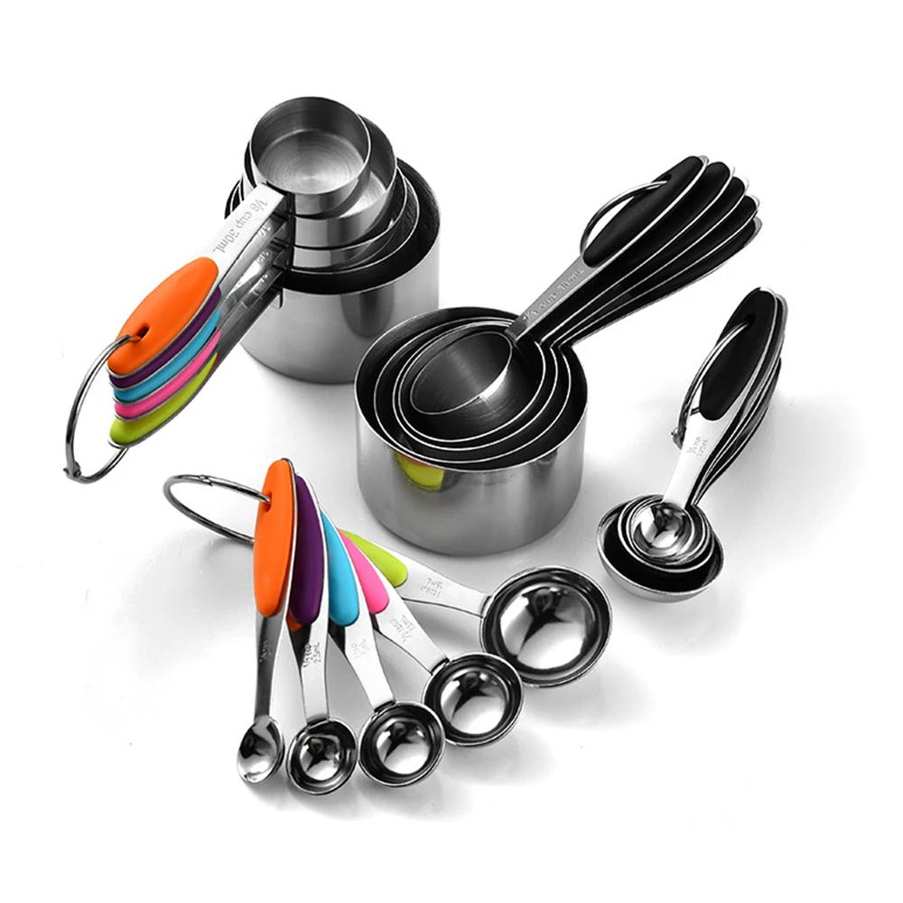 Kitchen Gadgets That Make Life Easier - 5/10 stuks roestvrijstalen maatbekers en lepels