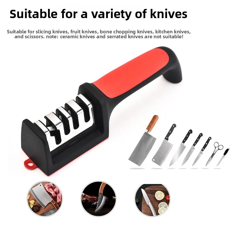 Kitchen Gadgets Needed - 3/4 Segmenten Messenslijper Keuken Multifunctionele Handmatige