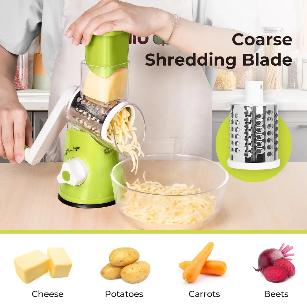 Kitchen Gadgets In China - Handmatige roterende rasp voor kaas- en