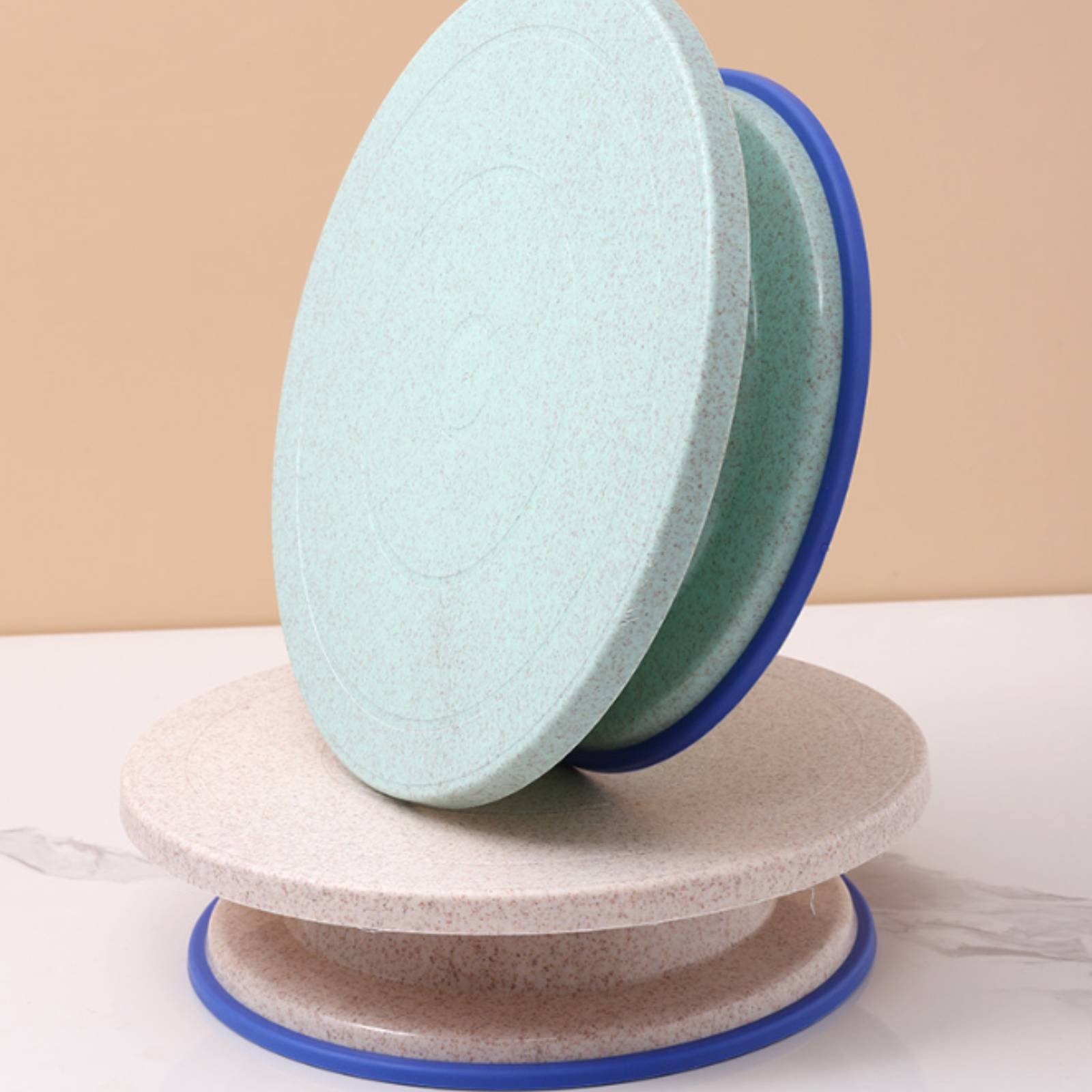 Cake Decorating Turntable - Taartdraaischijf Moeiteloze rotatie Draaibare taartstandaard Roterende