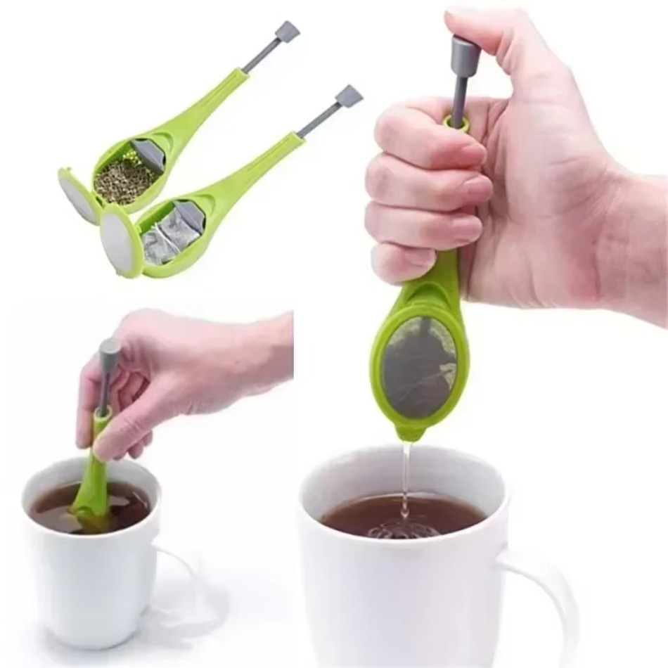 Kitchen Gadgets Built In - Gezonde Thee-ei Keuken Ingebouwde Plunger Thee