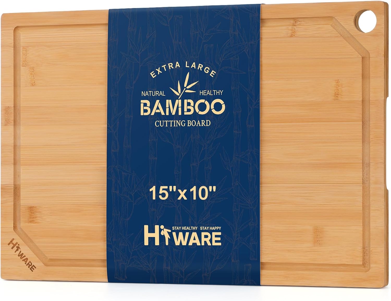 Bamboo Cutting Board - Bamboe snijplank voor de keuken, extra