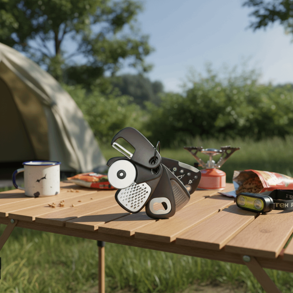 Kitchen Gadgets Needed - Compact ontwerp Campingbestekset Ruimtebesparend Comfortabele grip
