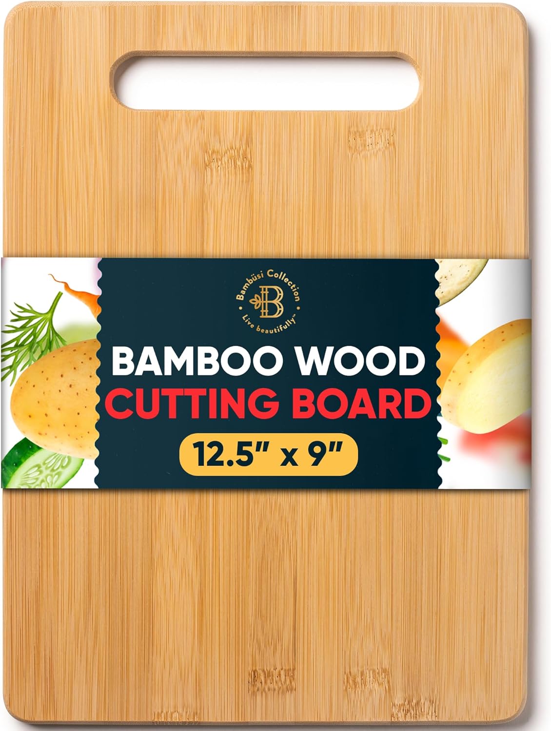Bamboo Cutting Board - Bamboe snijplank 12,5x9 inch voor voedselbereiding,