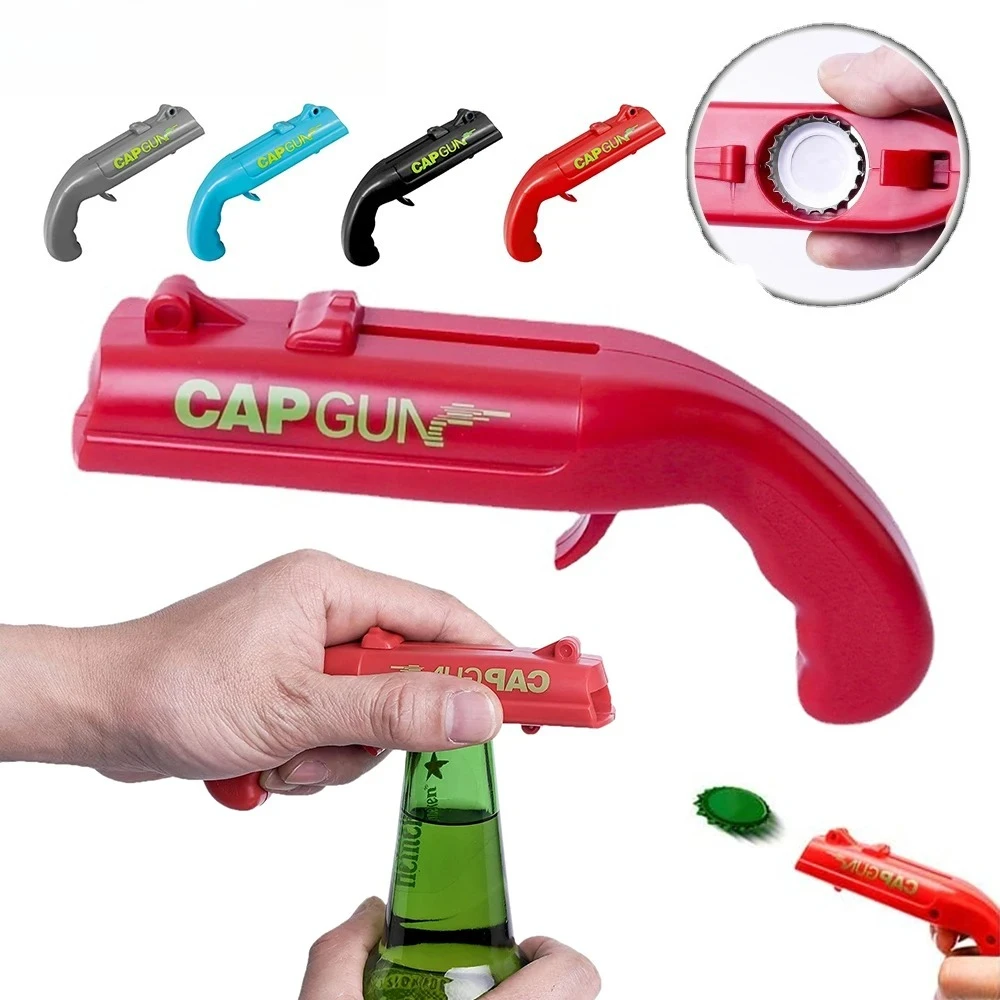 Kitchen Gadgets Needed - Cap Gun Bierflesopener Draagbare Drank Drinken