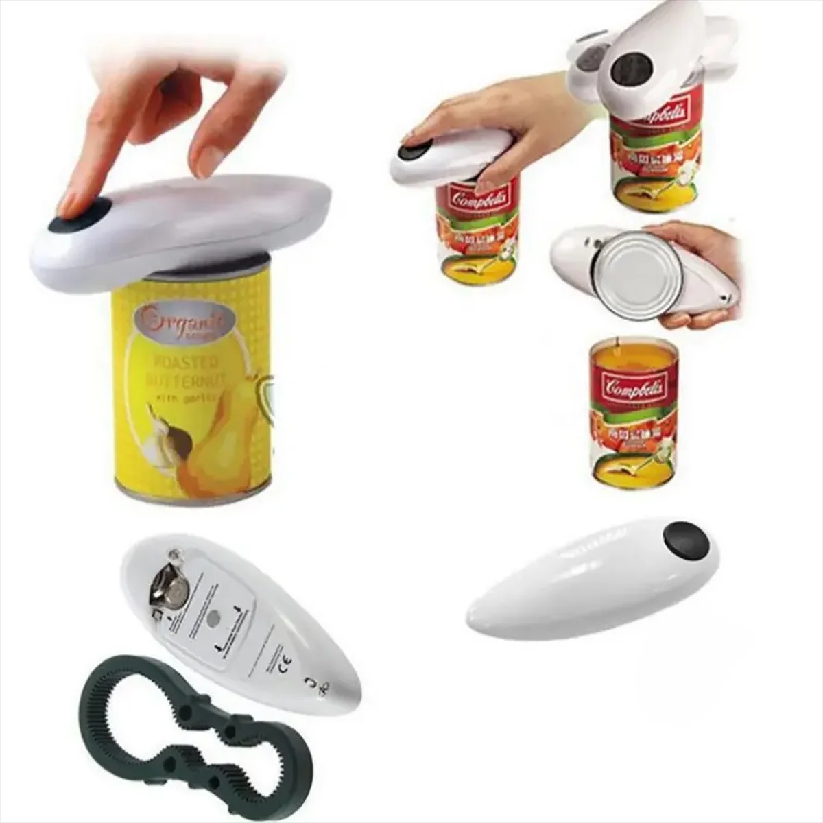 Kitchen Gadgets Electric - Elektrische automatische blikopener, krachtige blikopener zonder