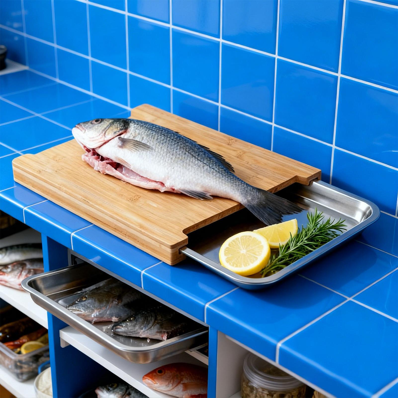 Houten snijplank met antislip- - Bamboo Cutting Board recensie en prijs