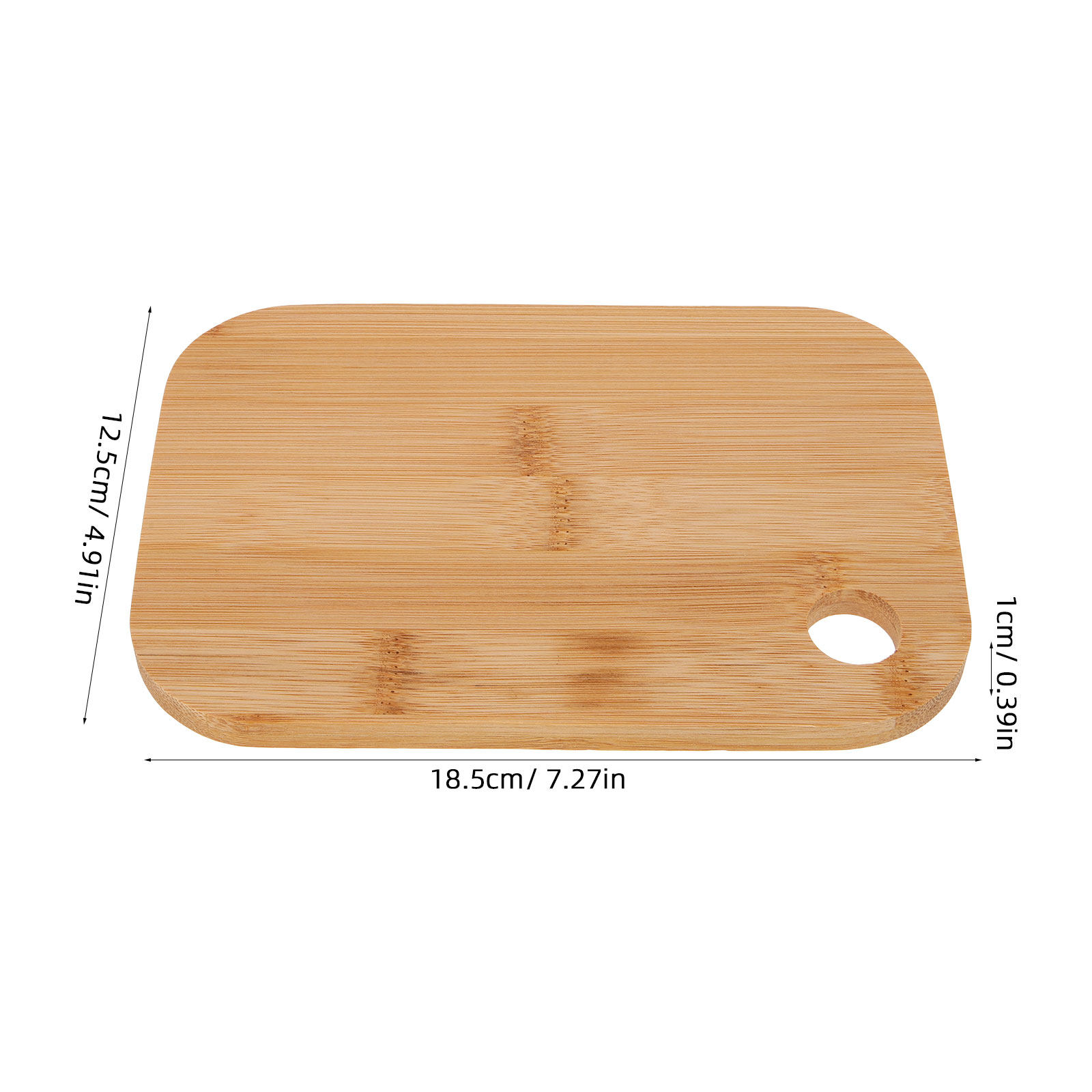 Gevormd snijplankje Bamboe geb - Bamboo Cutting Board recensie en prijs