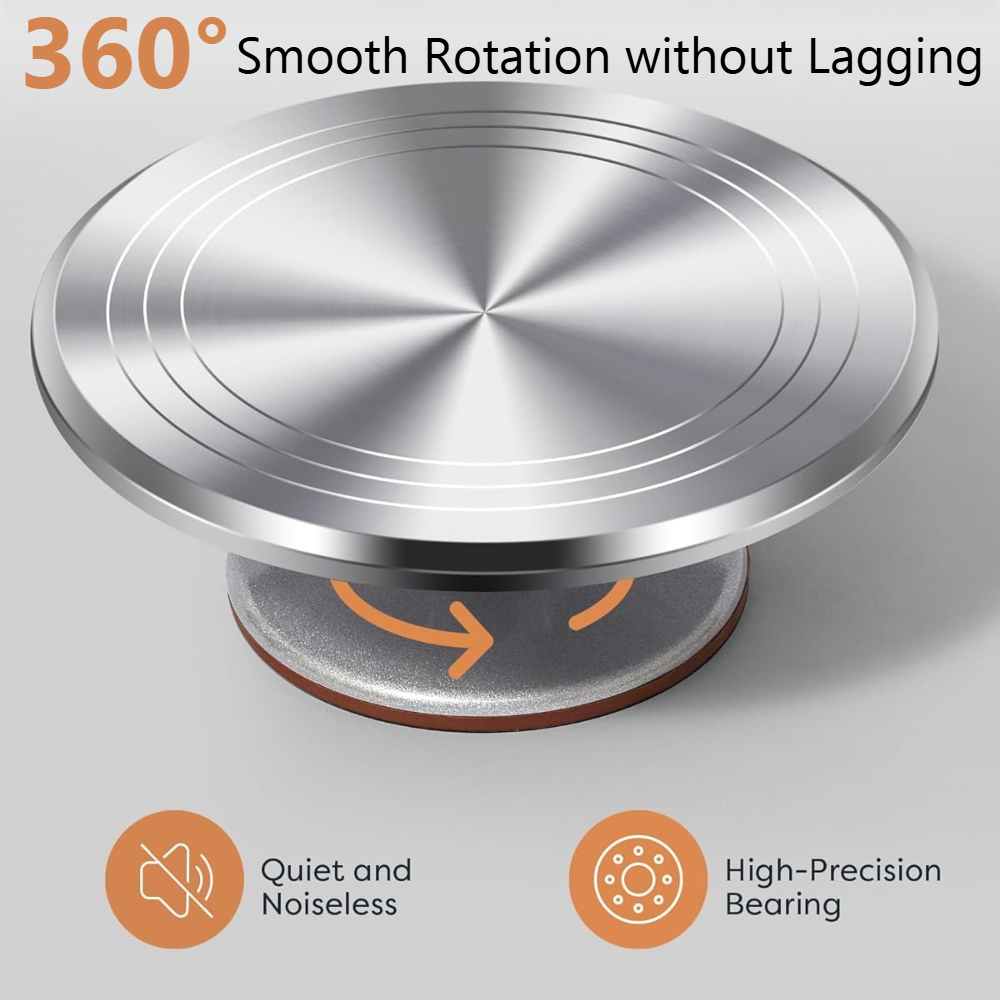 Aluminium taartdraaitafelset m - Cake Decorating Turntable recensie en prijs