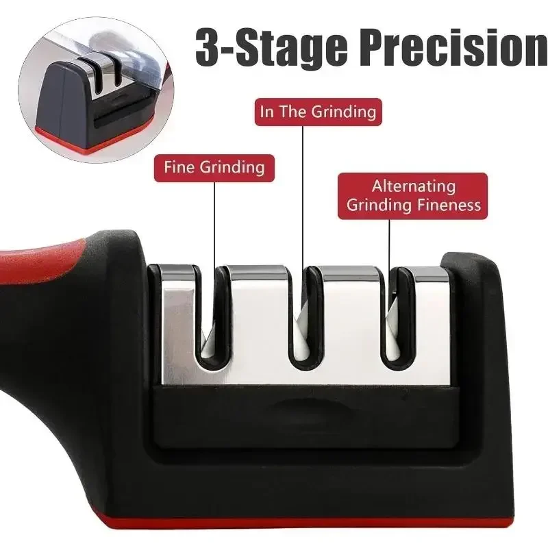 3-delige messen-slijper keuken - Kitchen Gadgets Needed recensie en prijs