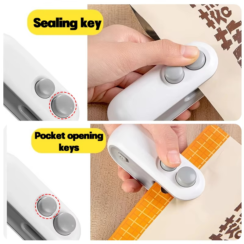 Mini draagbare plastic zakverz - Kitchen Gadgets Built In recensie en prijs