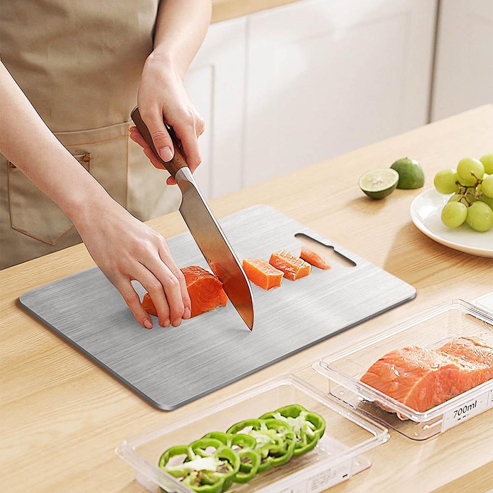Verdikte roestvrijstalen snijp - Bamboo Cutting Board recensie en prijs