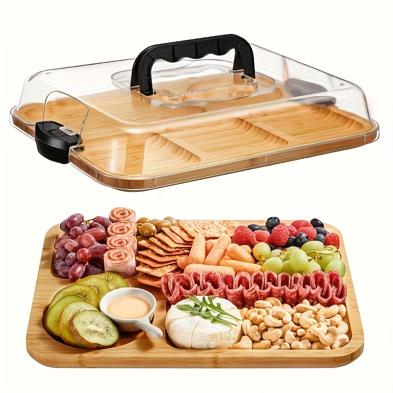 Bamboe snijplank met deksel Ke - Bamboo Cutting Board recensie en prijs