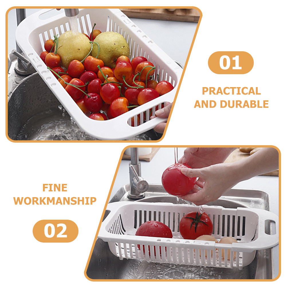 2-delige spoelbakzeef, uitbrei - Kitchen Gadgets Essential recensie en prijs