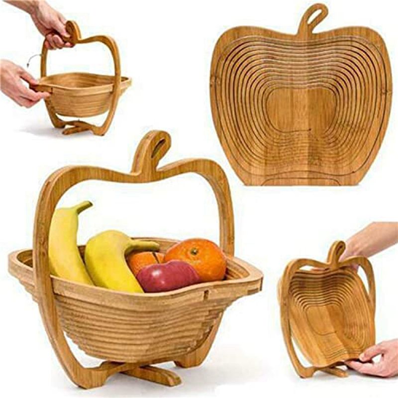 3X opvouwbare gevormde mand, o - Bamboo Cutting Board recensie en prijs
