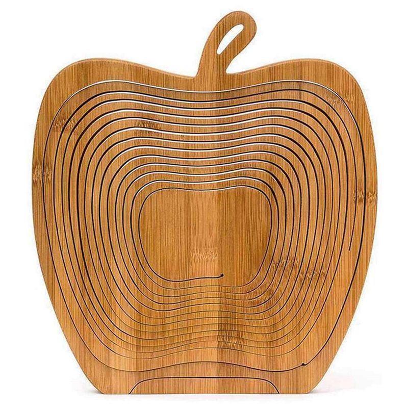 3X opvouwbare gevormde mand, o - Bamboo Cutting Board recensie en prijs
