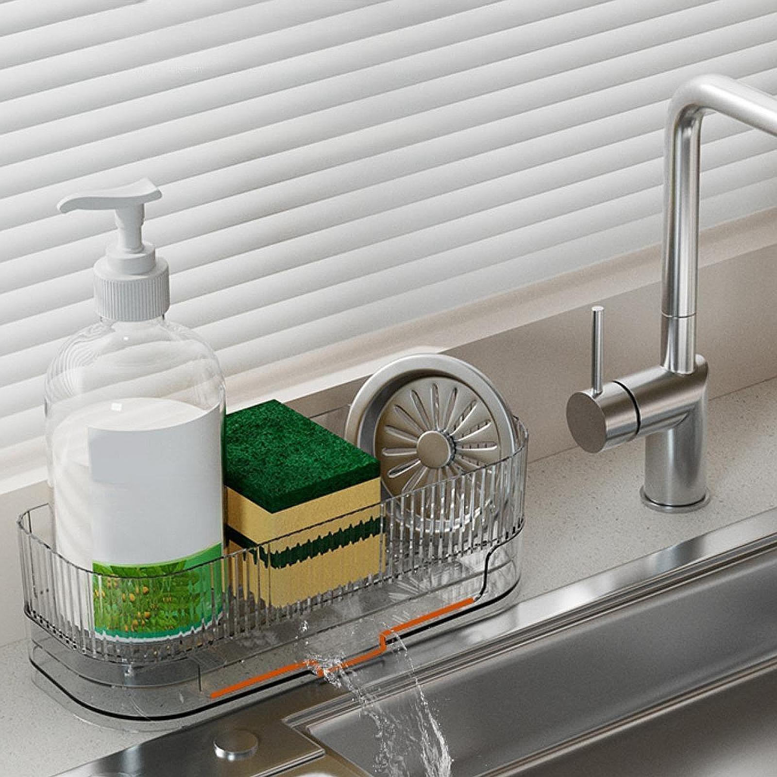Aanrechtorganizer, met afvoerb - Kitchen Room Gadgets recensie en prijs