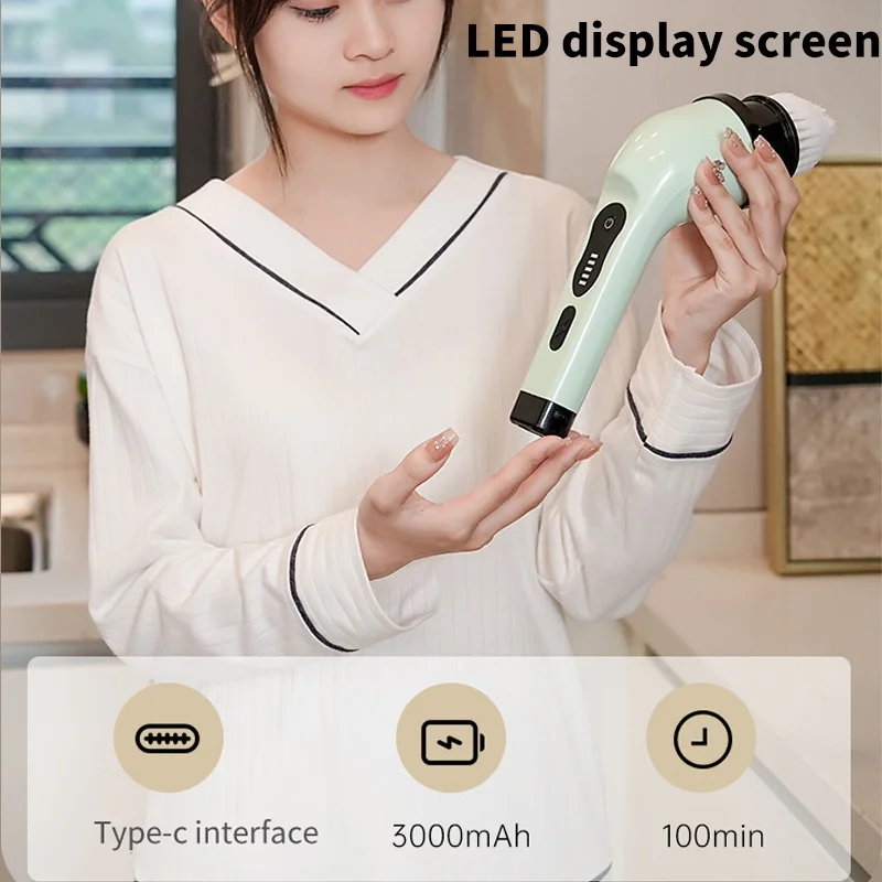 9-in-1 elektrische reinigingsb - Kitchen Gadgets Electric recensie en prijs
