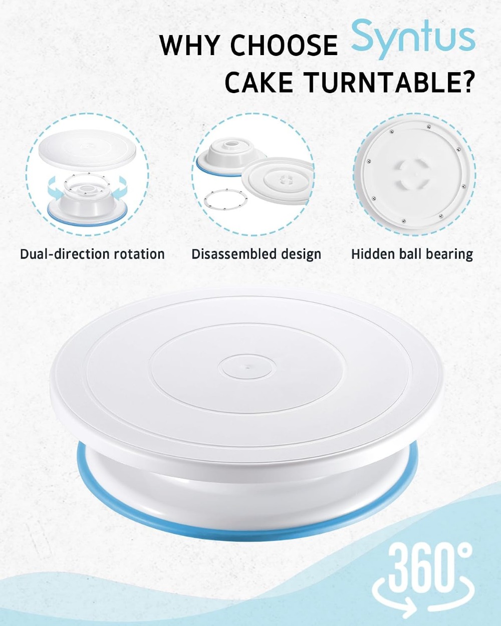65-delige taartdecoratieset me - Cake Decorating Turntable recensie en prijs