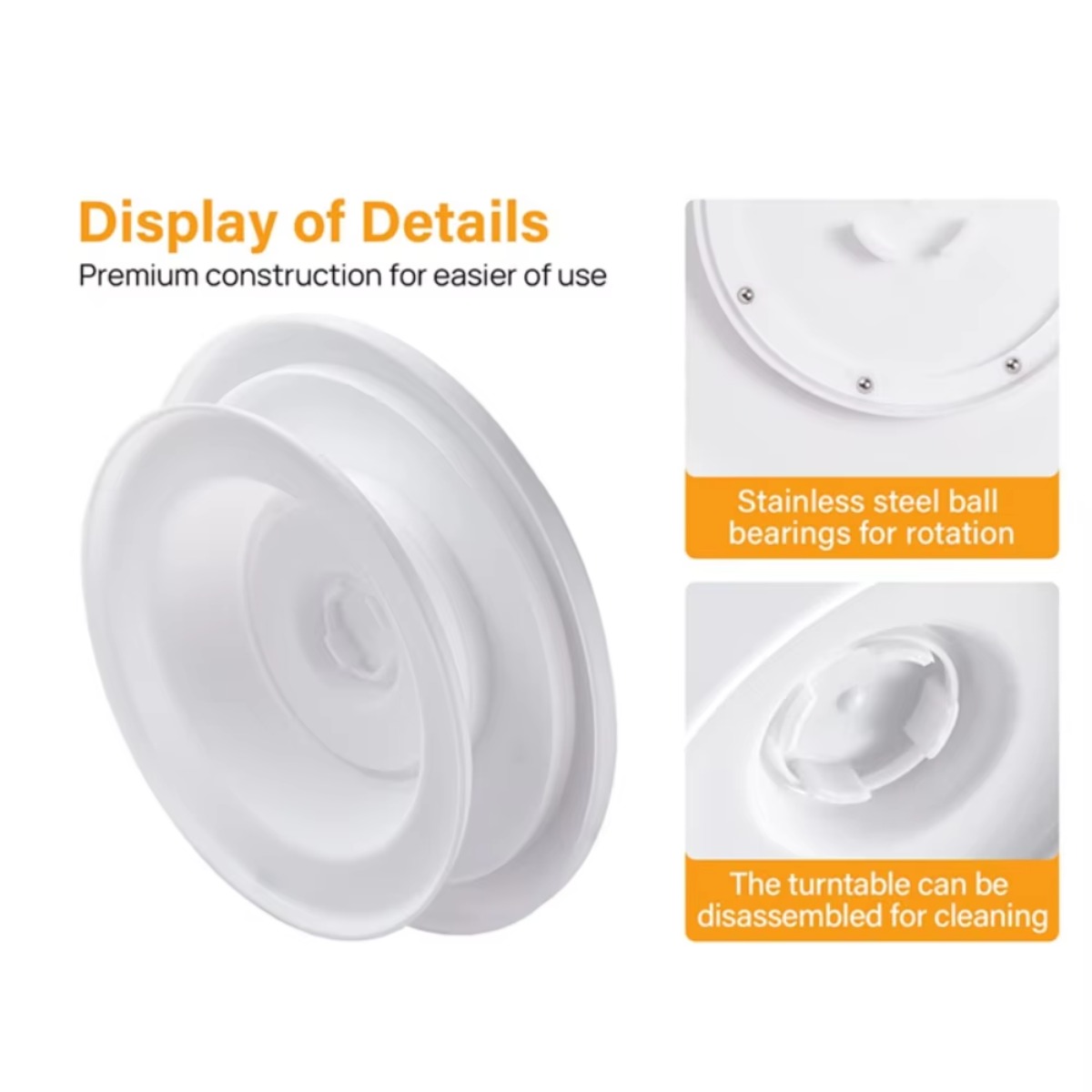 Stabiele antislip taartdraaisc - Cake Decorating Turntable recensie en prijs