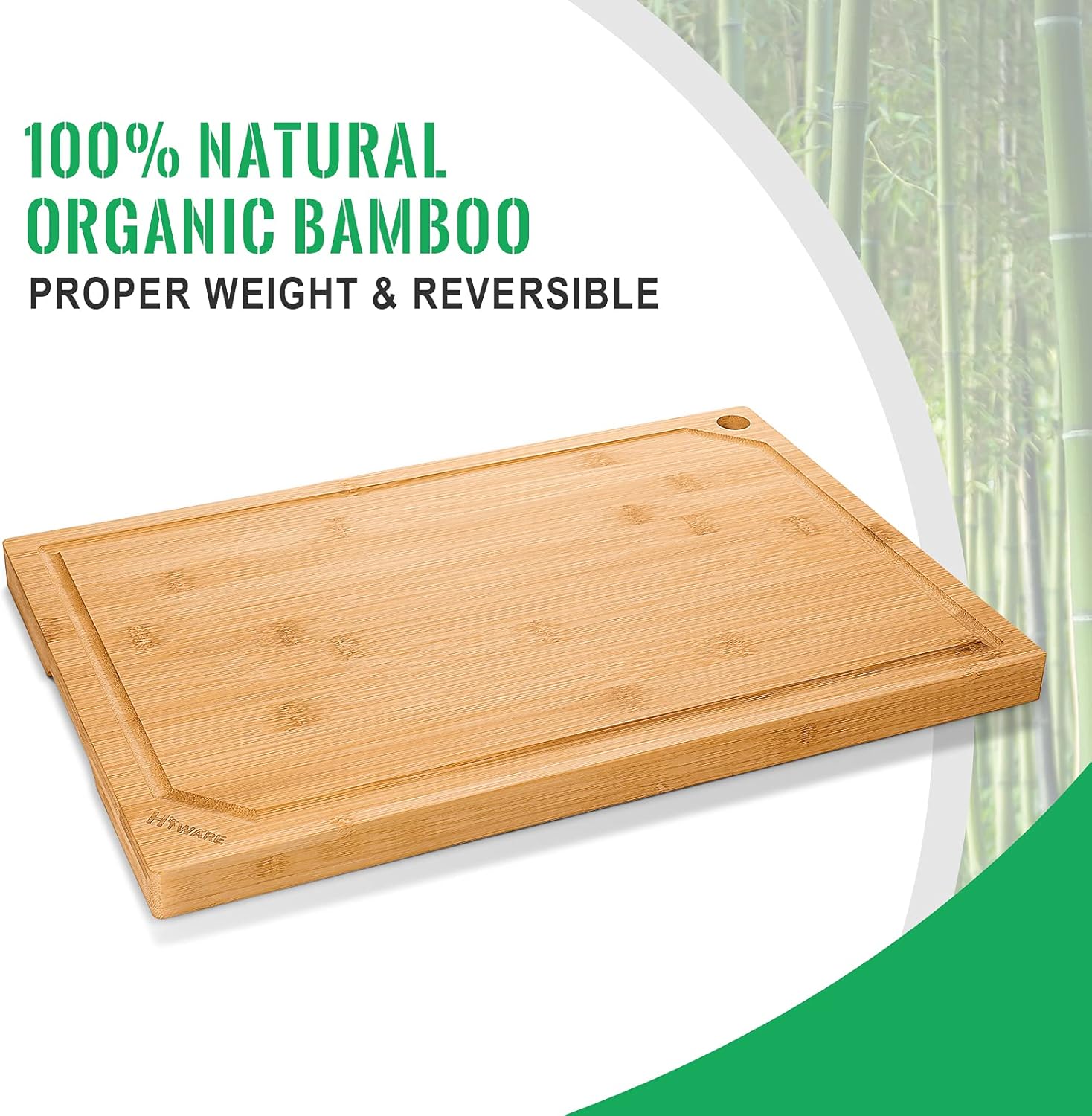 Bamboe snijplank voor de keuke - Bamboo Cutting Board recensie en prijs