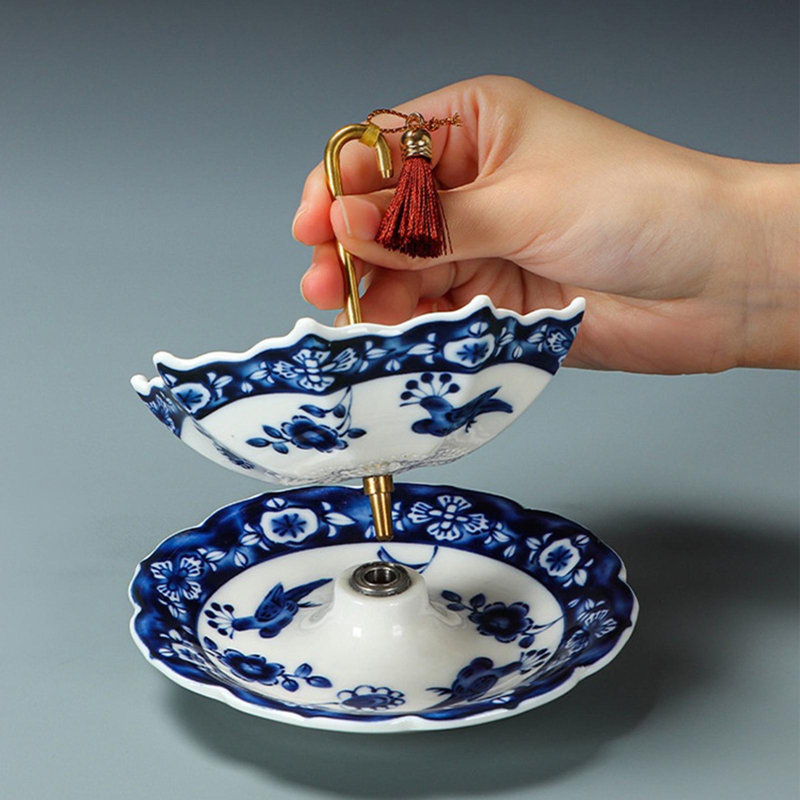 Thee-ei van keramiek met dienb - Kitchen Room Gadgets recensie en prijs