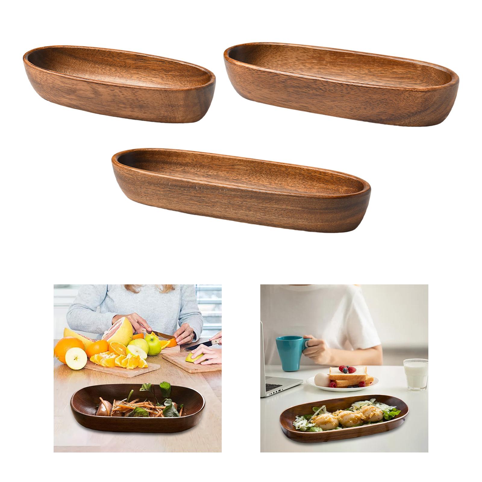 Houten serveerschaal Servies M - Kitchen Room Gadgets recensie en prijs
