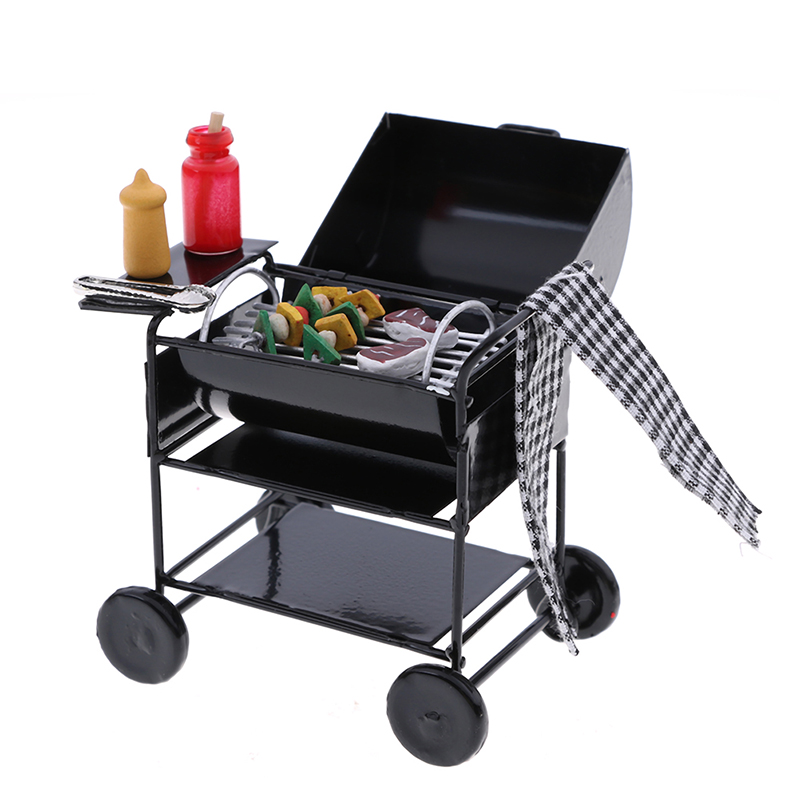 1/12 schaal schattige bbq gril - Kitchen Gadgets And Toys recensie en prijs