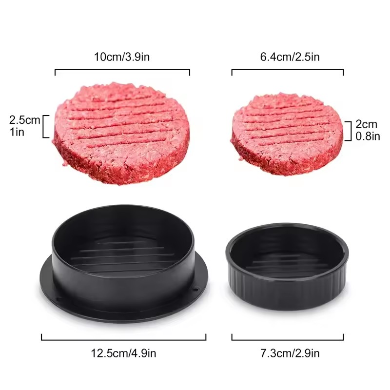 2026 3-in-1 Anti-aanbak Hambur - Kitchen Gadgets Essential recensie en prijs