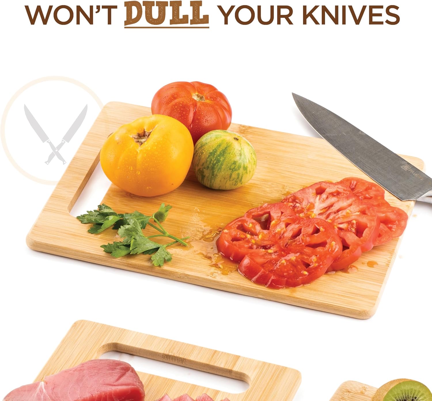 Bamboe snijplank 12,5x9 inch v - Bamboo Cutting Board recensie en prijs