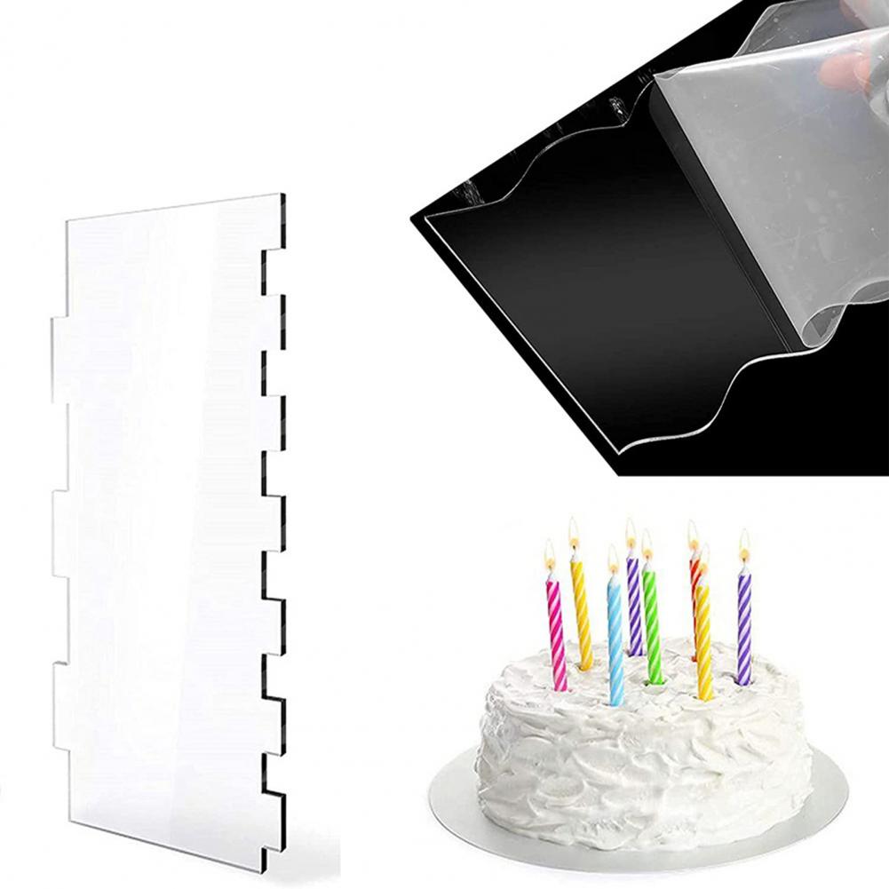 Taartkamset 4-delig, acryl taa - Cake Decorating Turntable recensie en prijs