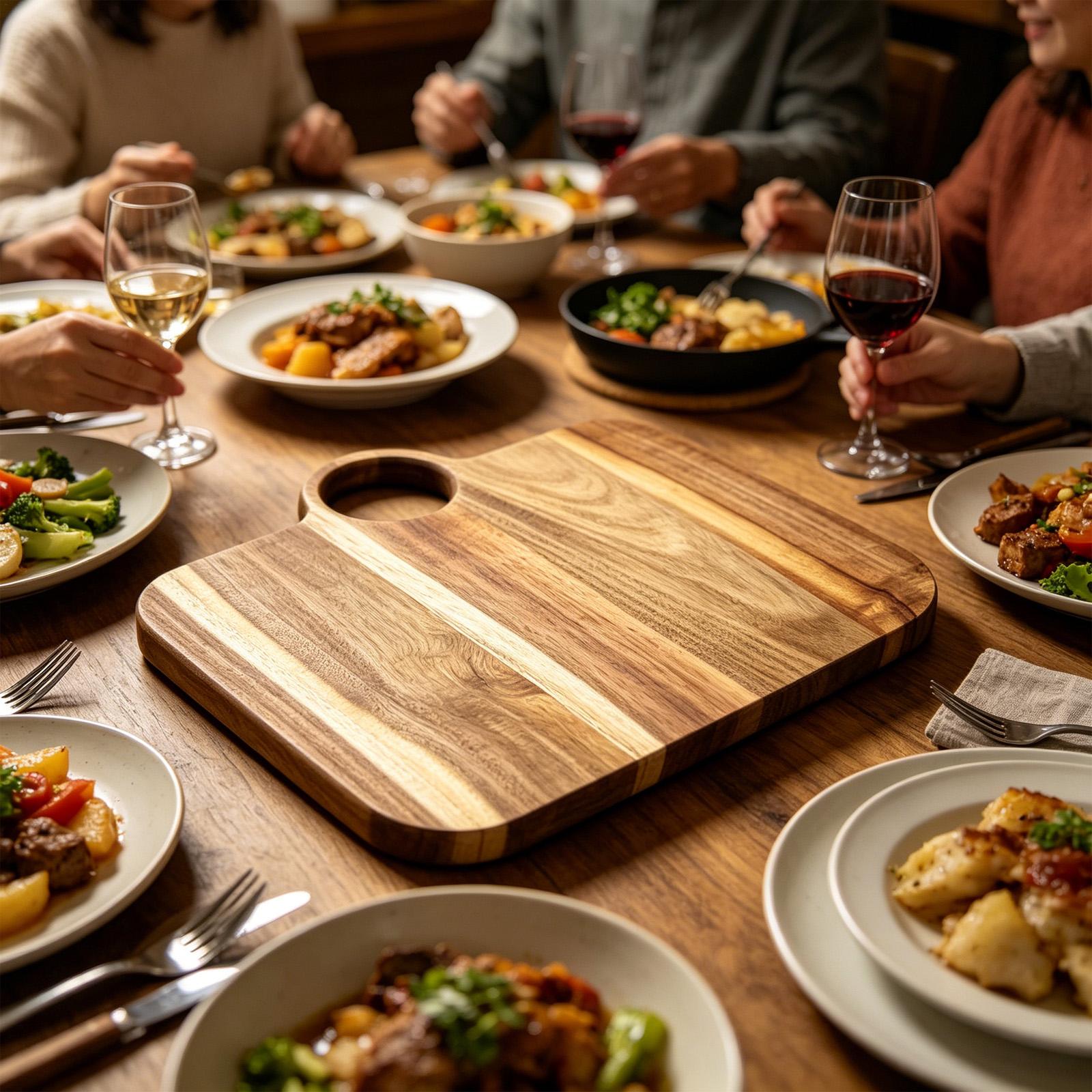 Snijplank tasvormig antislip k - Bamboo Cutting Board recensie en prijs
