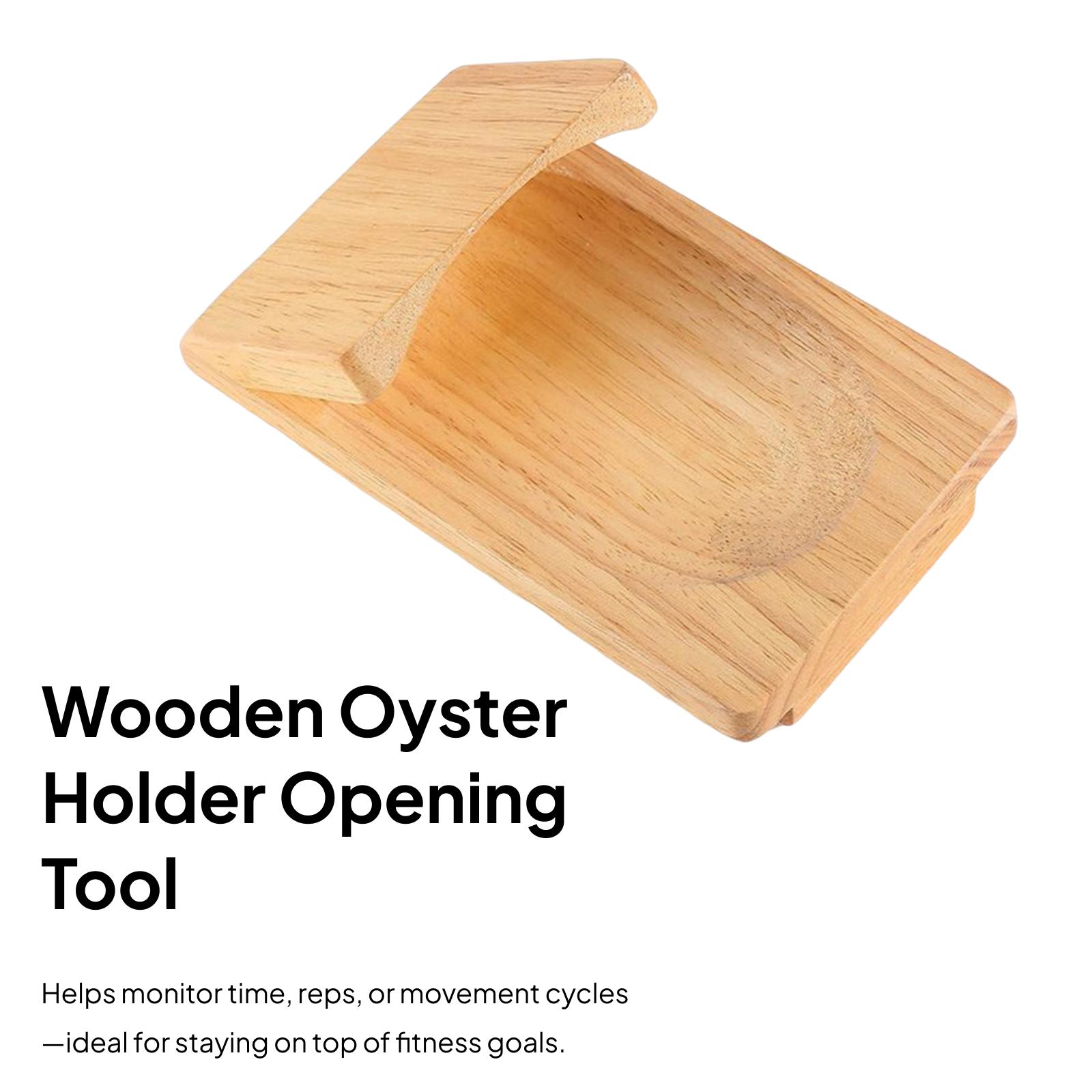 Oesterhouder Houten Klem Schaa - Kitchen Room Gadgets recensie en prijs