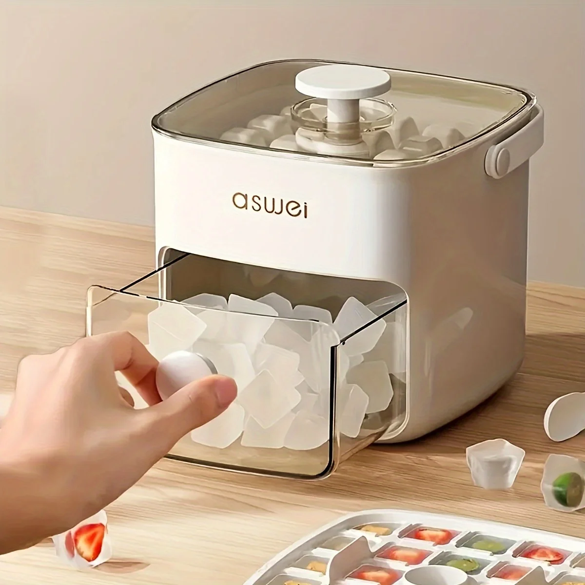 Extra grote 48-ijsblokjesmachi - Kitchen Gadgets Essential recensie en prijs