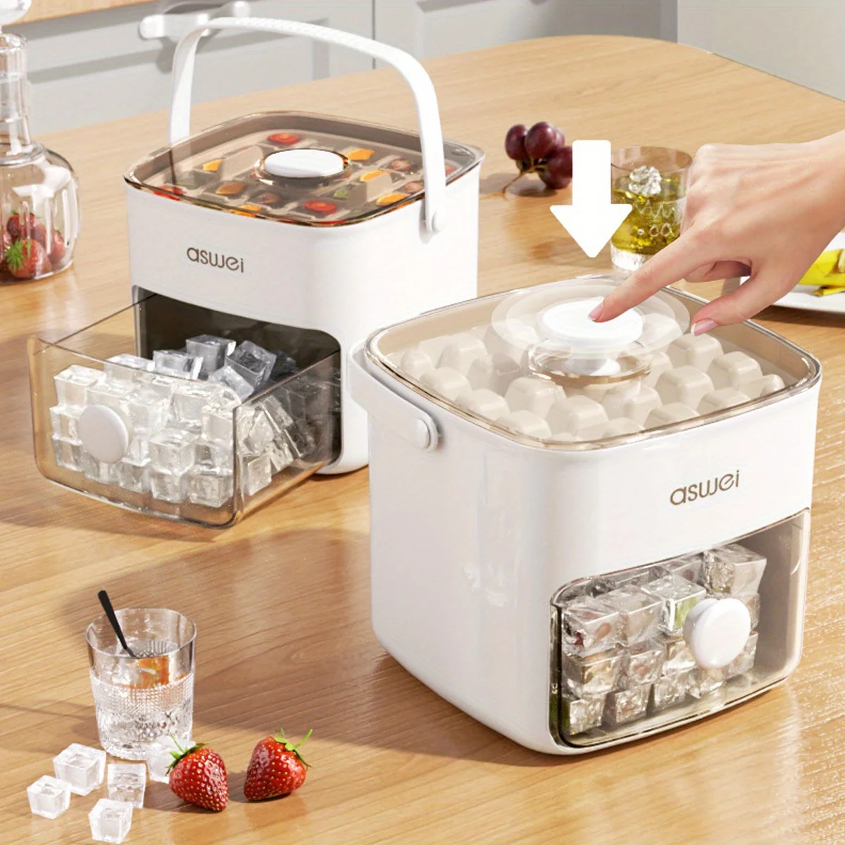 Extra grote 48-ijsblokjesmachi - Kitchen Gadgets Essential recensie en prijs