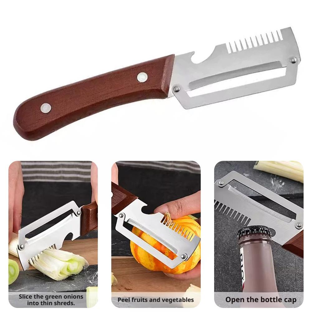 2-in-1 gekartelde groenteschil - Kitchen Gadgets Built In recensie en prijs
