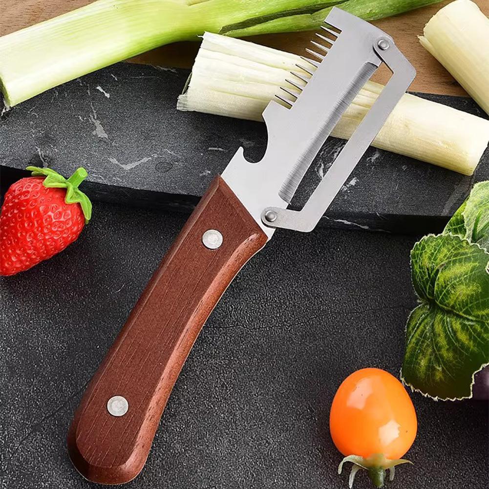 2-in-1 gekartelde groenteschil - Kitchen Gadgets Built In recensie en prijs