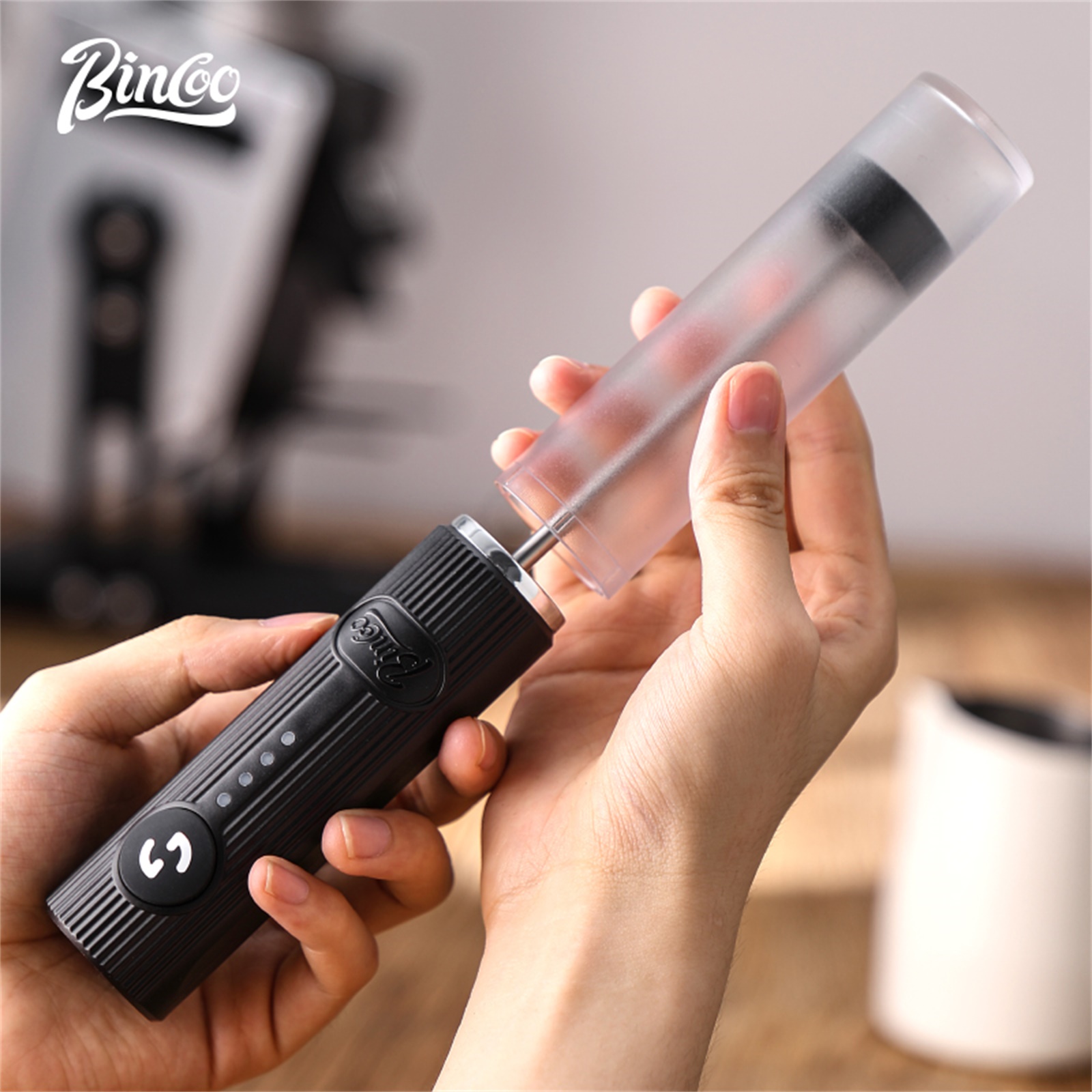 BINCOO Elektrische koffieopsch - Kitchen Gadgets Website recensie en prijs
